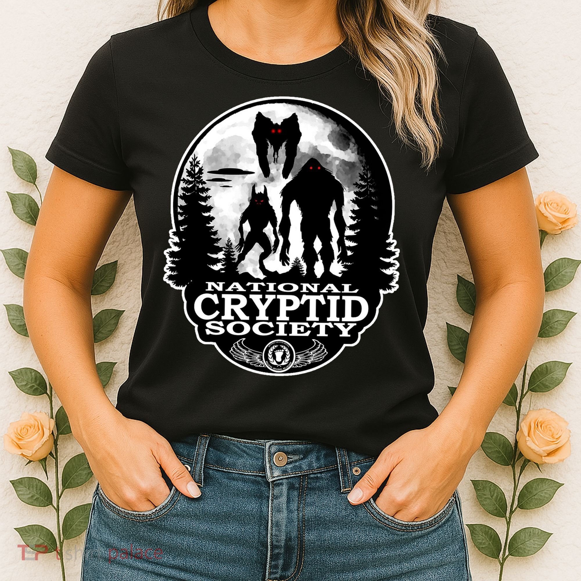 National Cryptid Society Mothman Women's T-Shirt