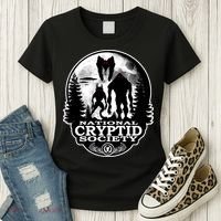 National Cryptid Society Mothman Women's T-Shirt thumb 3