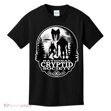 National Cryptid Society Mothman Kids T-Shirt