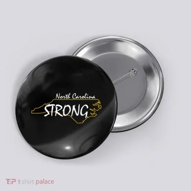 North Carolina Strong Nc State Button