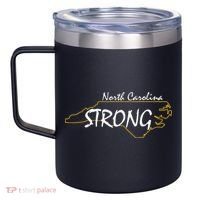 North Carolina Strong Nc State 12oz Stainless Steel Coffee Mug thumb 2