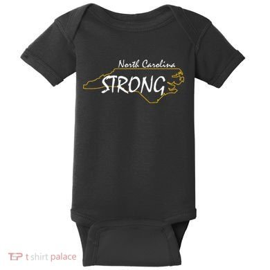 North Carolina Strong Nc State Baby Bodysuit