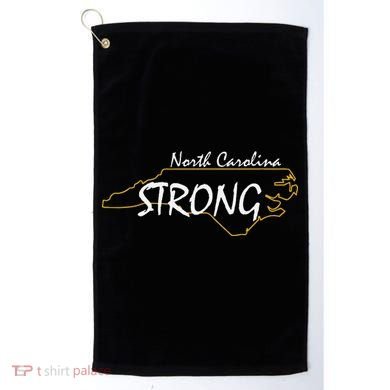 North Carolina Strong Nc State Golf Towel