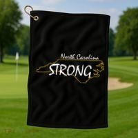 North Carolina Strong Nc State Golf Towel thumb 1