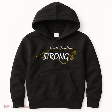 North Carolina Strong Nc State Kids Hoodie