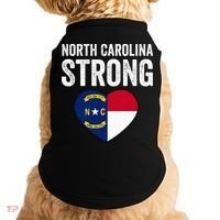 North Carolina Strong With Nc State And Love Doggie Tank thumb 0