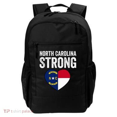 North Carolina Strong With Nc State And Love Backpack