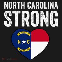 North Carolina Strong With Nc State And Love Backpack thumb 2