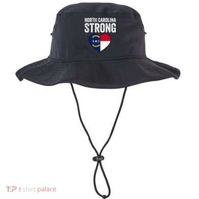 North Carolina Strong With Nc State And Love Bucket Hat