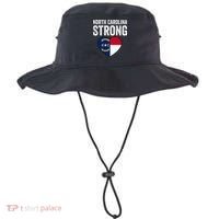 North Carolina Strong With Nc State And Love Bucket Hat thumb 0