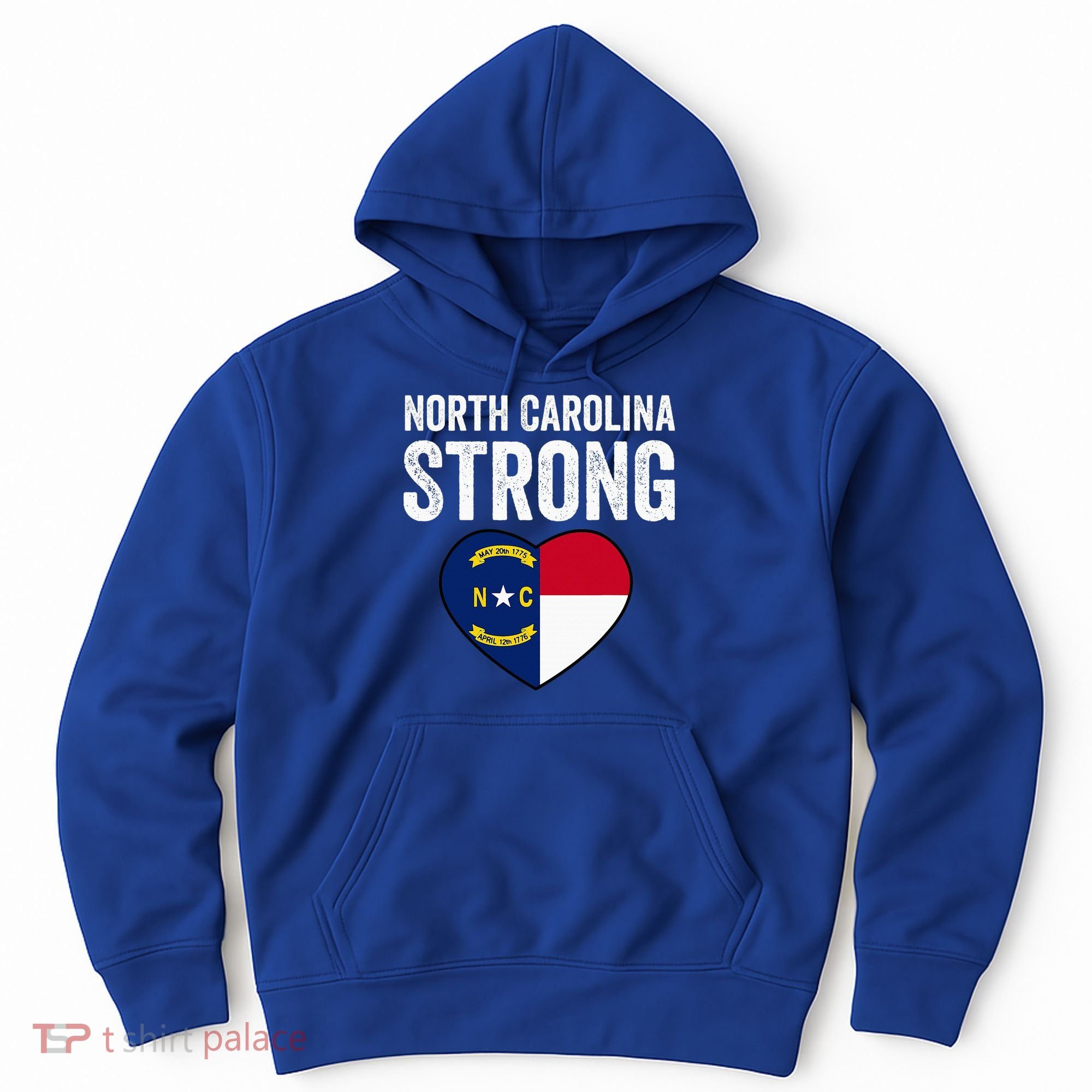 North Carolina Strong With Nc State And Love Hoodie