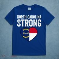 North Carolina Strong With Nc State And Love T-Shirt thumb 5
