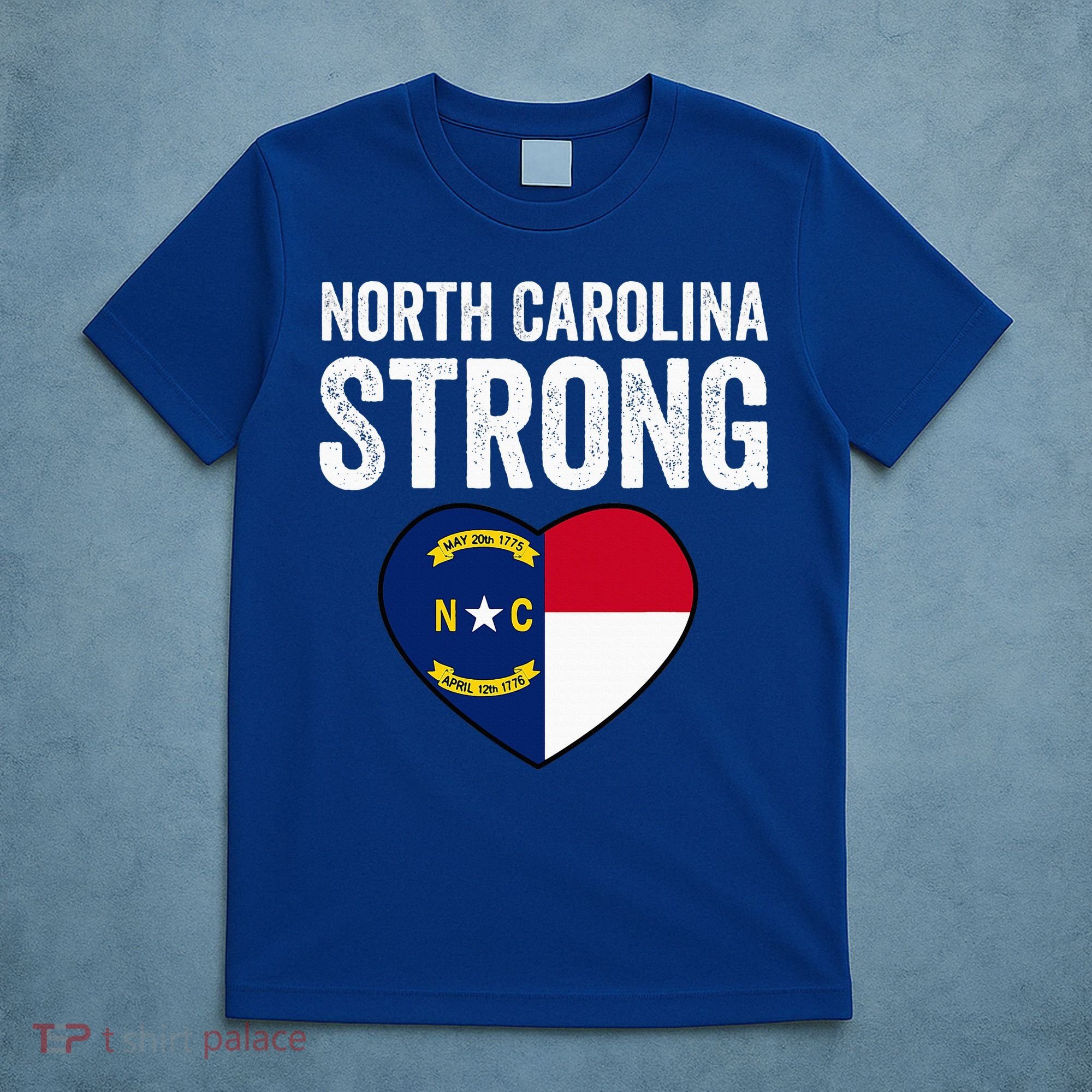 North Carolina Strong With Nc State And Love T-Shirt
