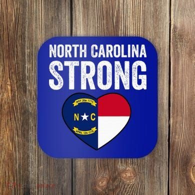 North Carolina Strong With Nc State And Love Coaster