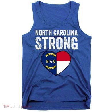 North Carolina Strong With Nc State And Love Tank Top