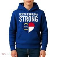 North Carolina Strong With Nc State And Love Kids Hoodie thumb 4