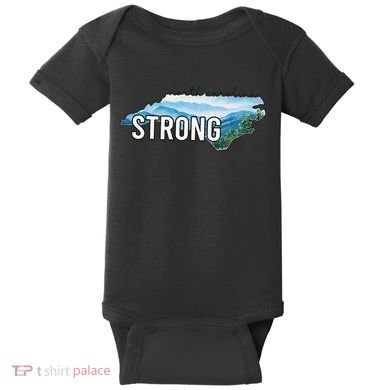 North Carolina Strong Nc State Baby Bodysuit