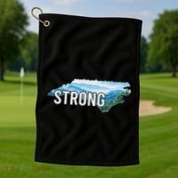North Carolina Strong Nc State Golf Towel thumb 1