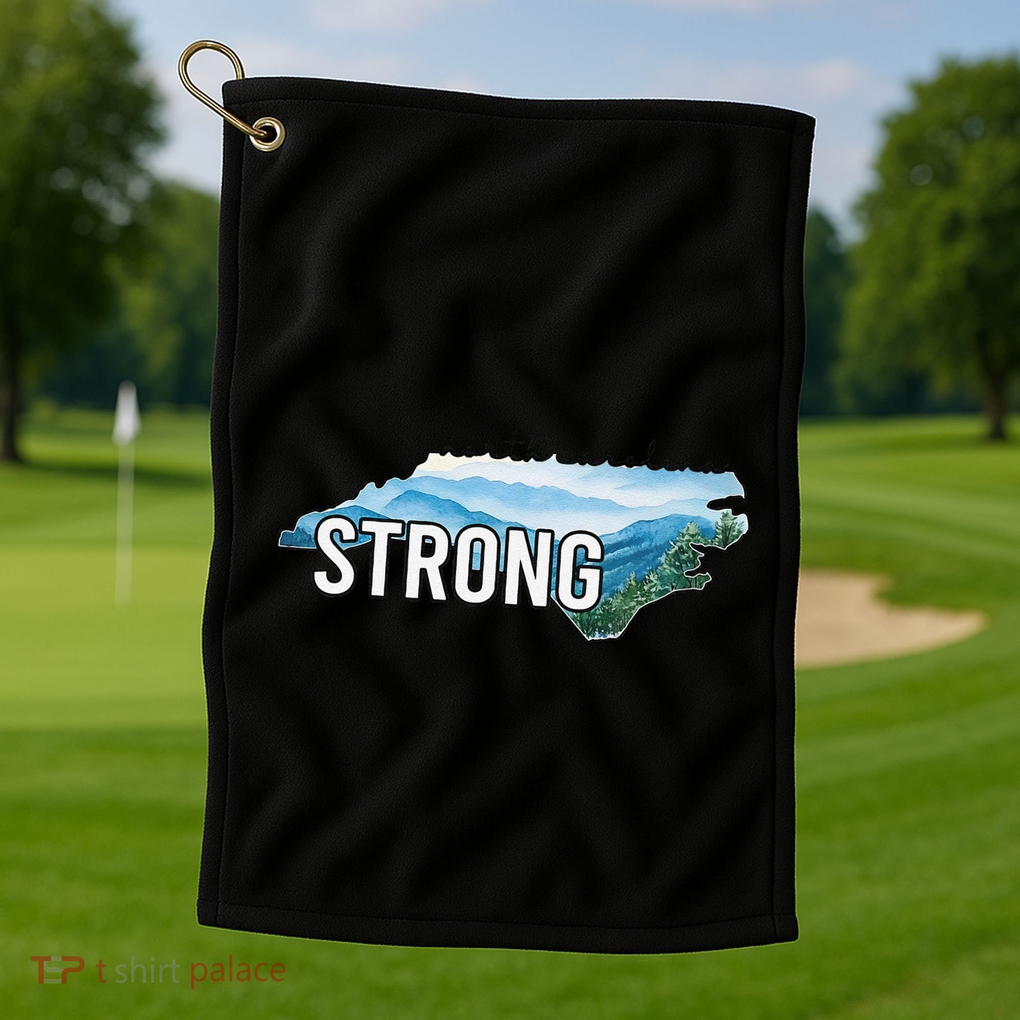 North Carolina Strong Nc State Golf Towel