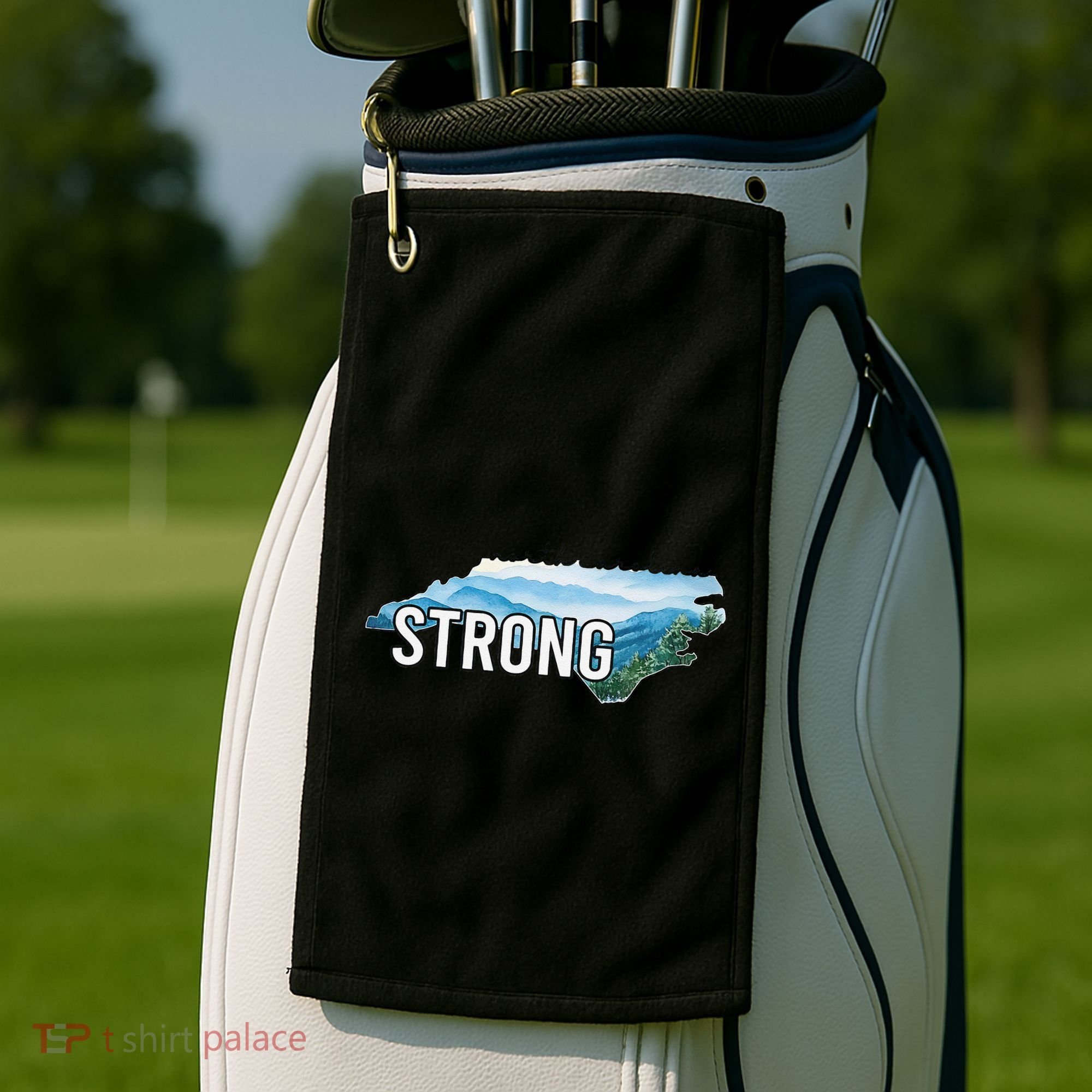 North Carolina Strong Nc State Golf Towel