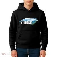 North Carolina Strong Nc State Kids Hoodie thumb 4