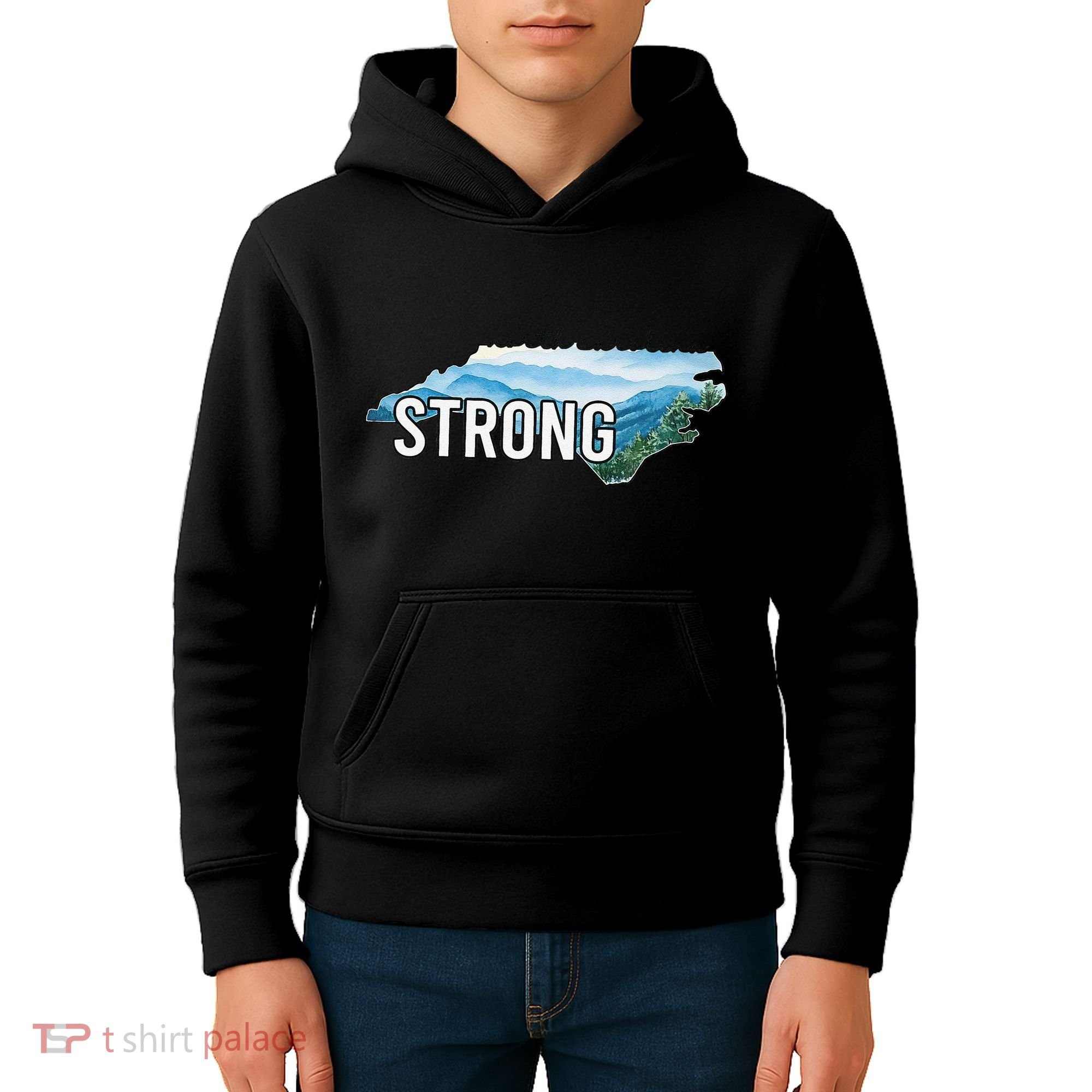 North Carolina Strong Nc State Kids Hoodie