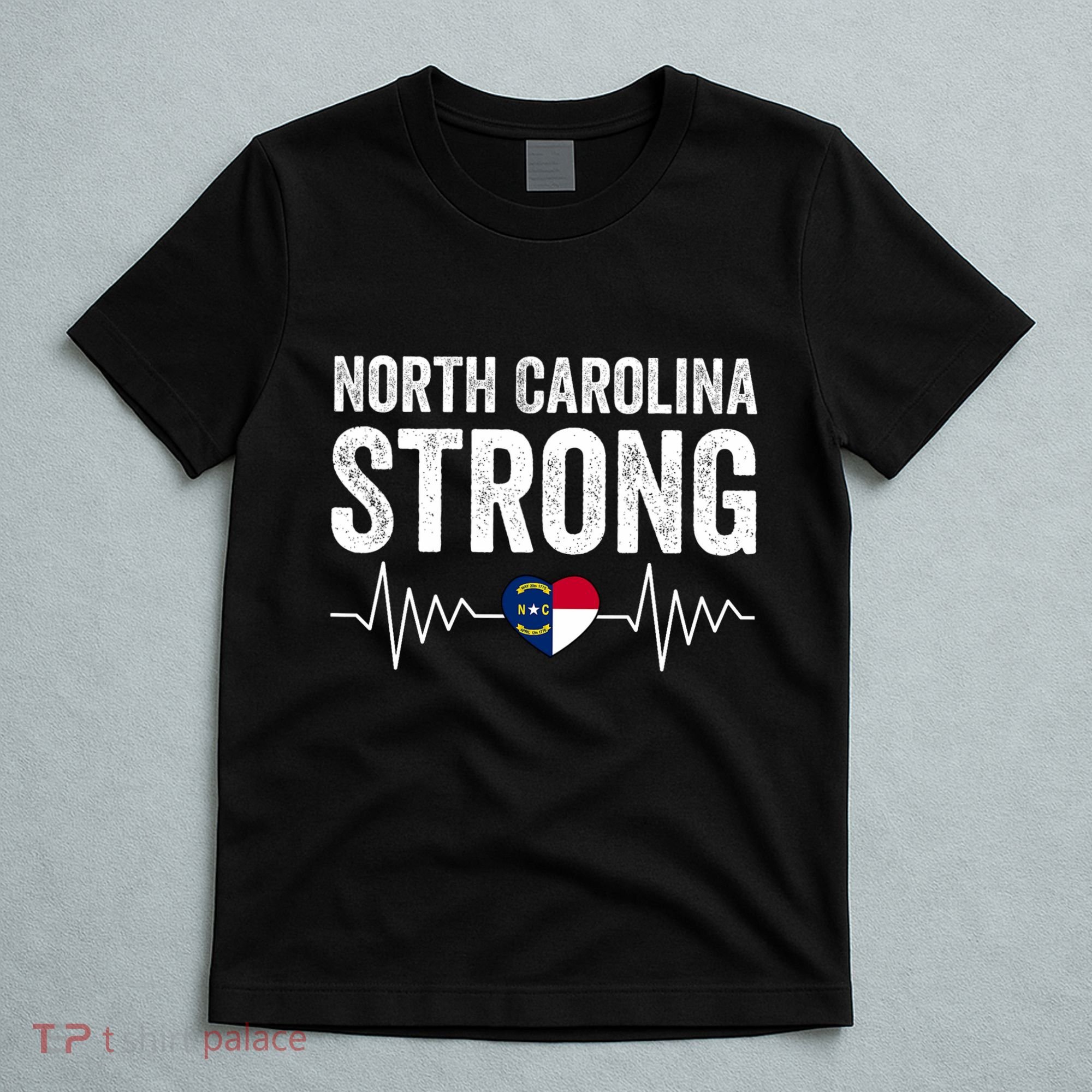 North Carolina Strong With Nc State And Love North Carolina T-Shirt