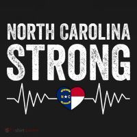 North Carolina Strong With Nc State And Love North Carolina Backpack thumb 2