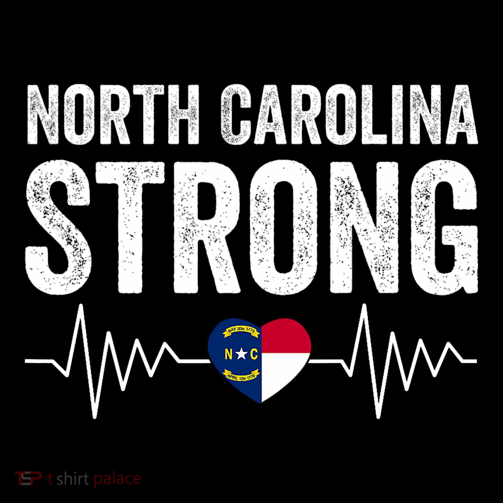 North Carolina Strong With Nc State And Love North Carolina Coffee Mug