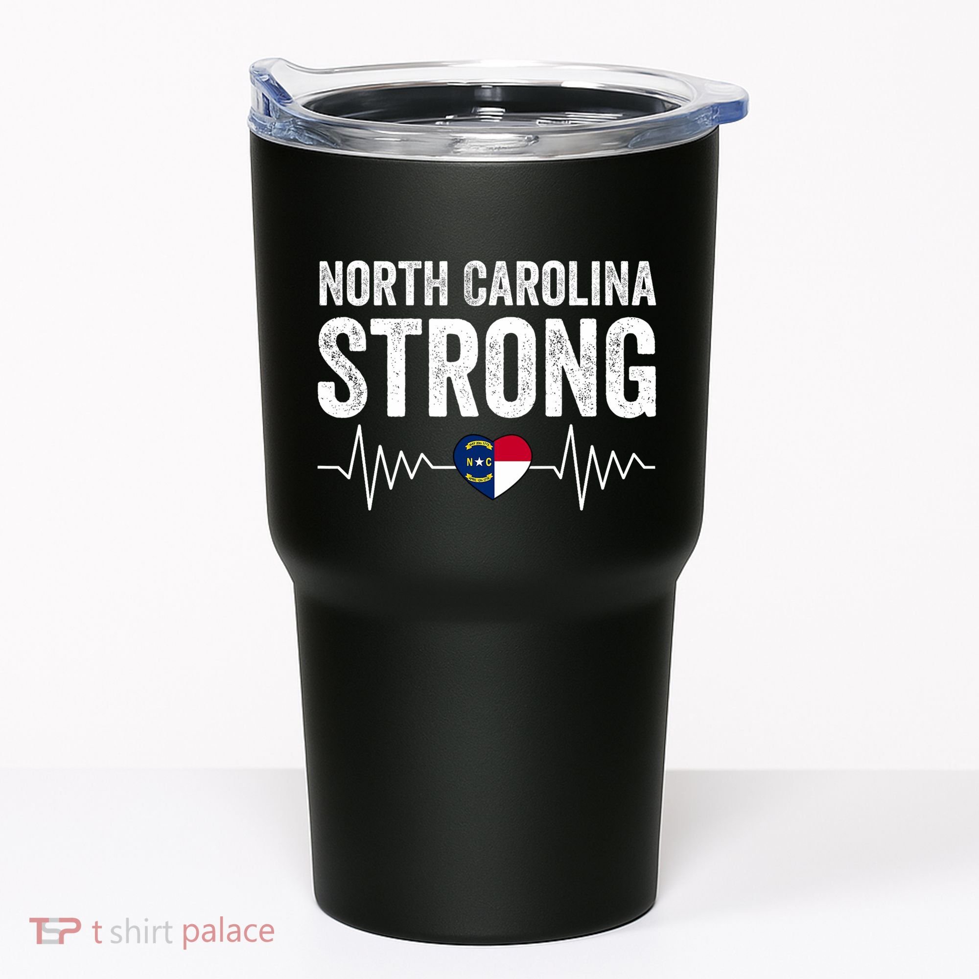 North Carolina Strong With Nc State And Love North Carolina Tumbler