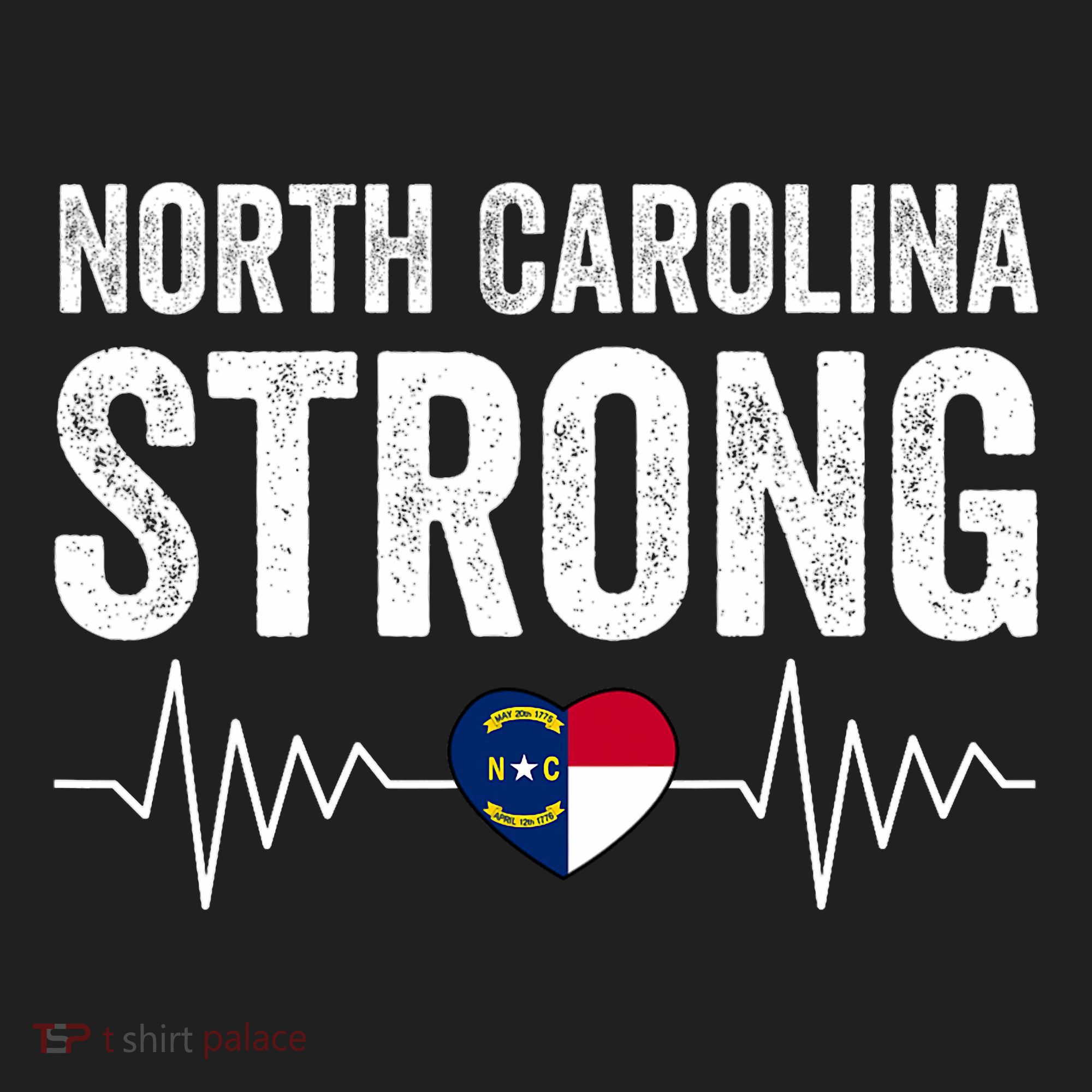 North Carolina Strong With Nc State And Love North Carolina Hat