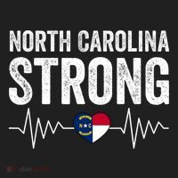 North Carolina Strong With Nc State And Love North Carolina Kids Plaid Pajama Set thumb 2
