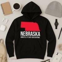 Native Cornhusker State Funny I Love Nebraska Hoodie thumb 3