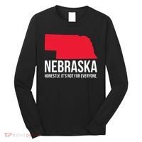 Native Cornhusker State Funny I Love Nebraska Long Sleeve Shirt thumb 0