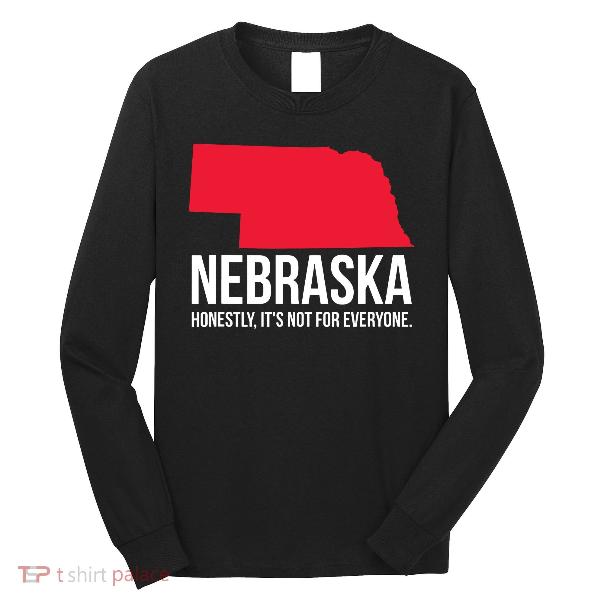 Native Cornhusker State Funny I Love Nebraska Long Sleeve Shirt