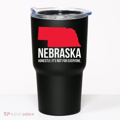 Native Cornhusker State Funny I Love Nebraska Tumbler