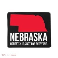 Native Cornhusker State Funny I Love Nebraska Mousepad thumb 0
