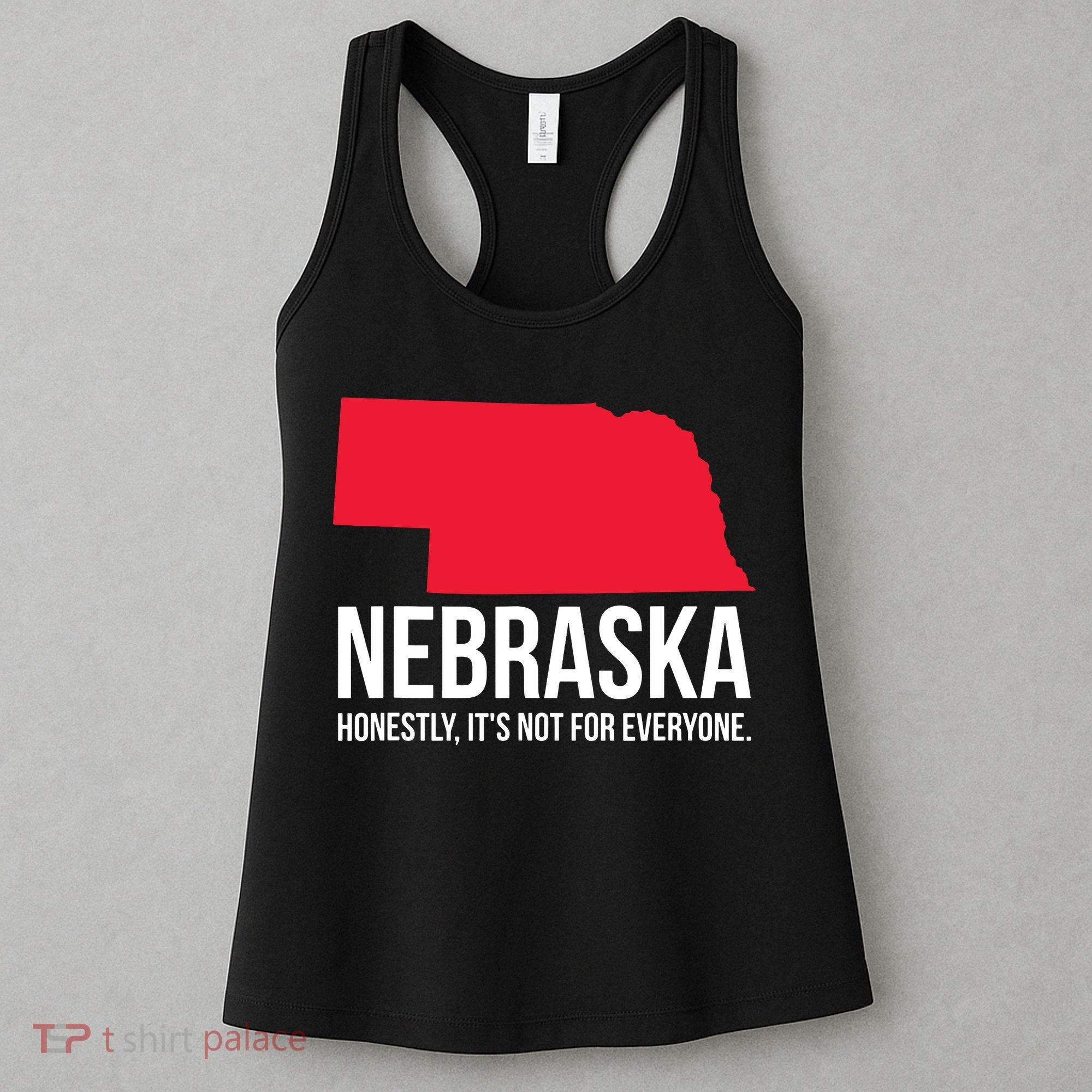 Native Cornhusker State Funny I Love Nebraska Women's Tank Top
