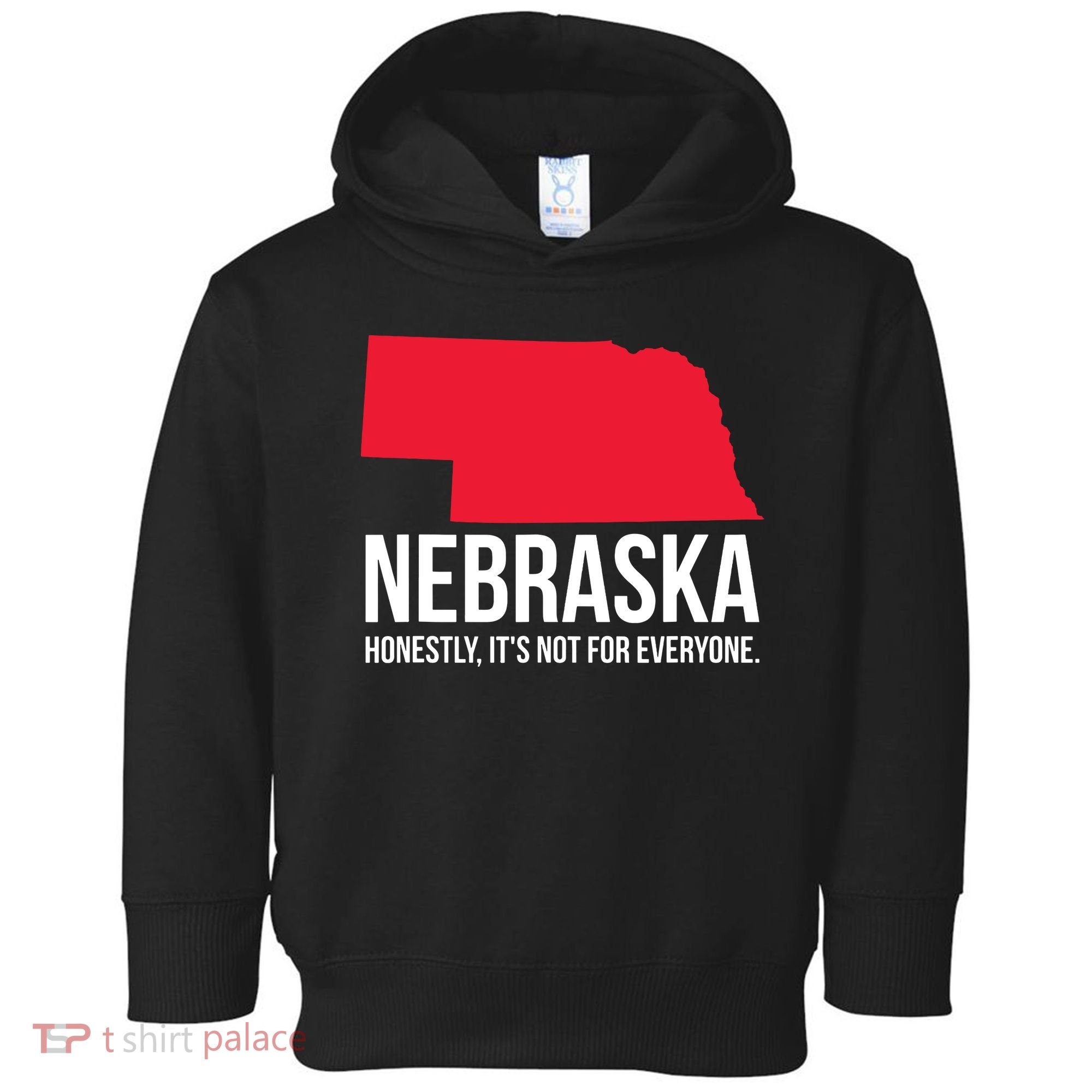 Native Cornhusker State Funny I Love Nebraska Toddler Hoodie
