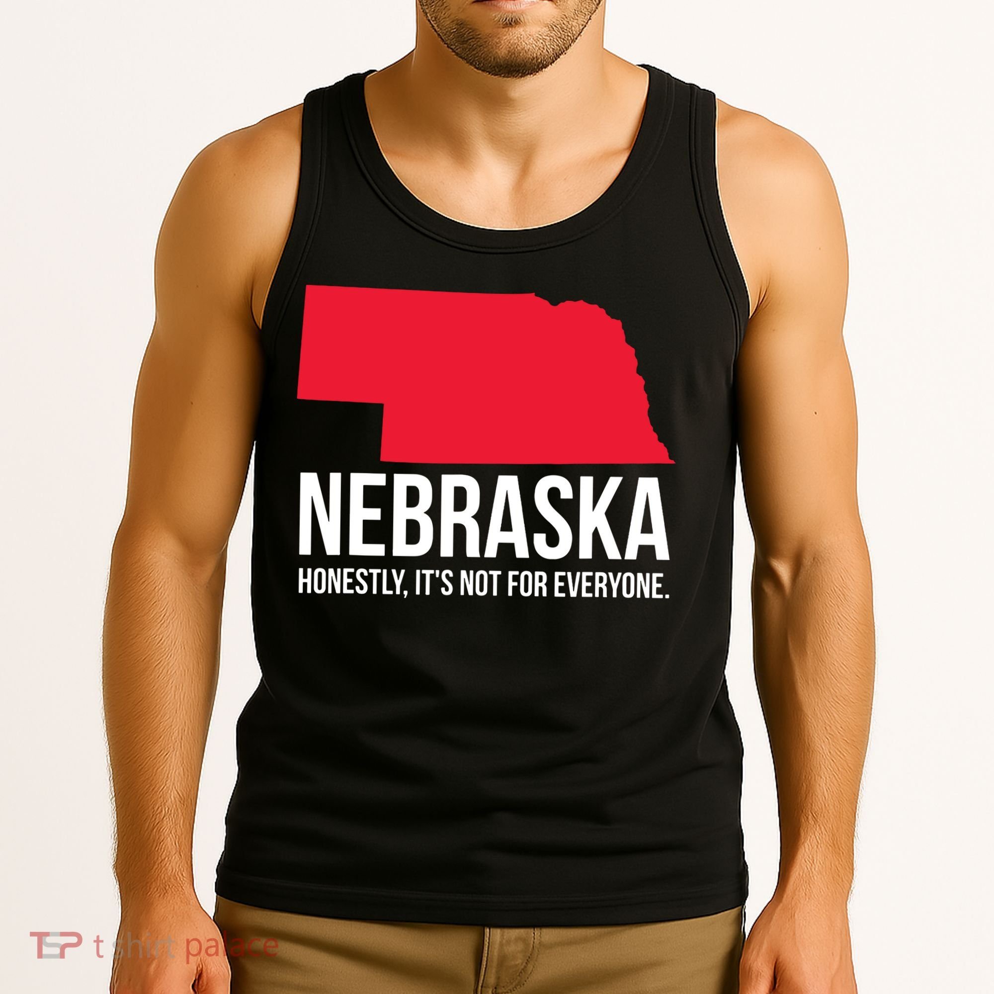 Native Cornhusker State Funny I Love Nebraska Tank Top