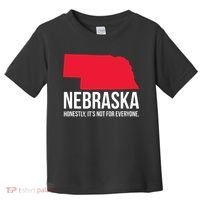 Native Cornhusker State Funny I Love Nebraska Toddler T-Shirt thumb 0