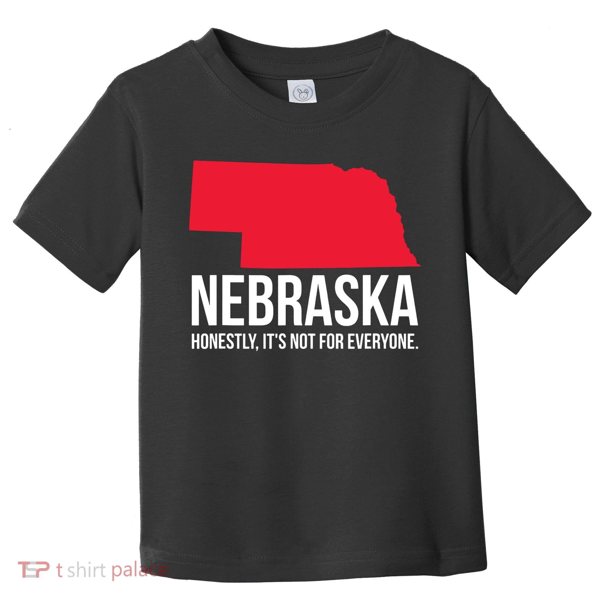 Native Cornhusker State Funny I Love Nebraska Toddler T-Shirt