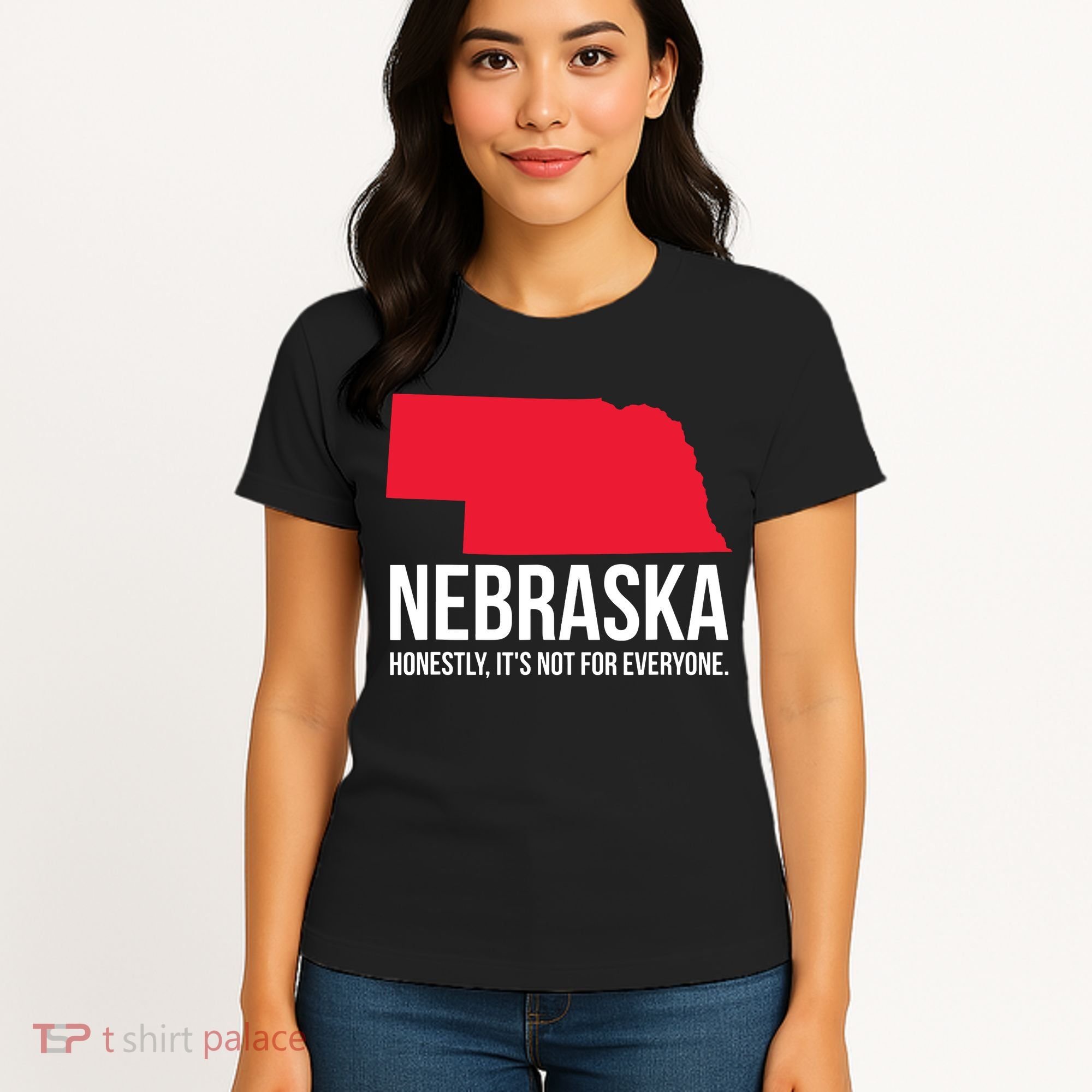Native Cornhusker State Funny I Love Nebraska Women's T-Shirt