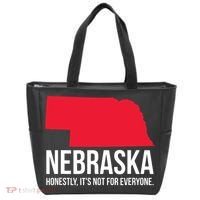 Native Cornhusker State Funny I Love Nebraska Tote Bag thumb 0