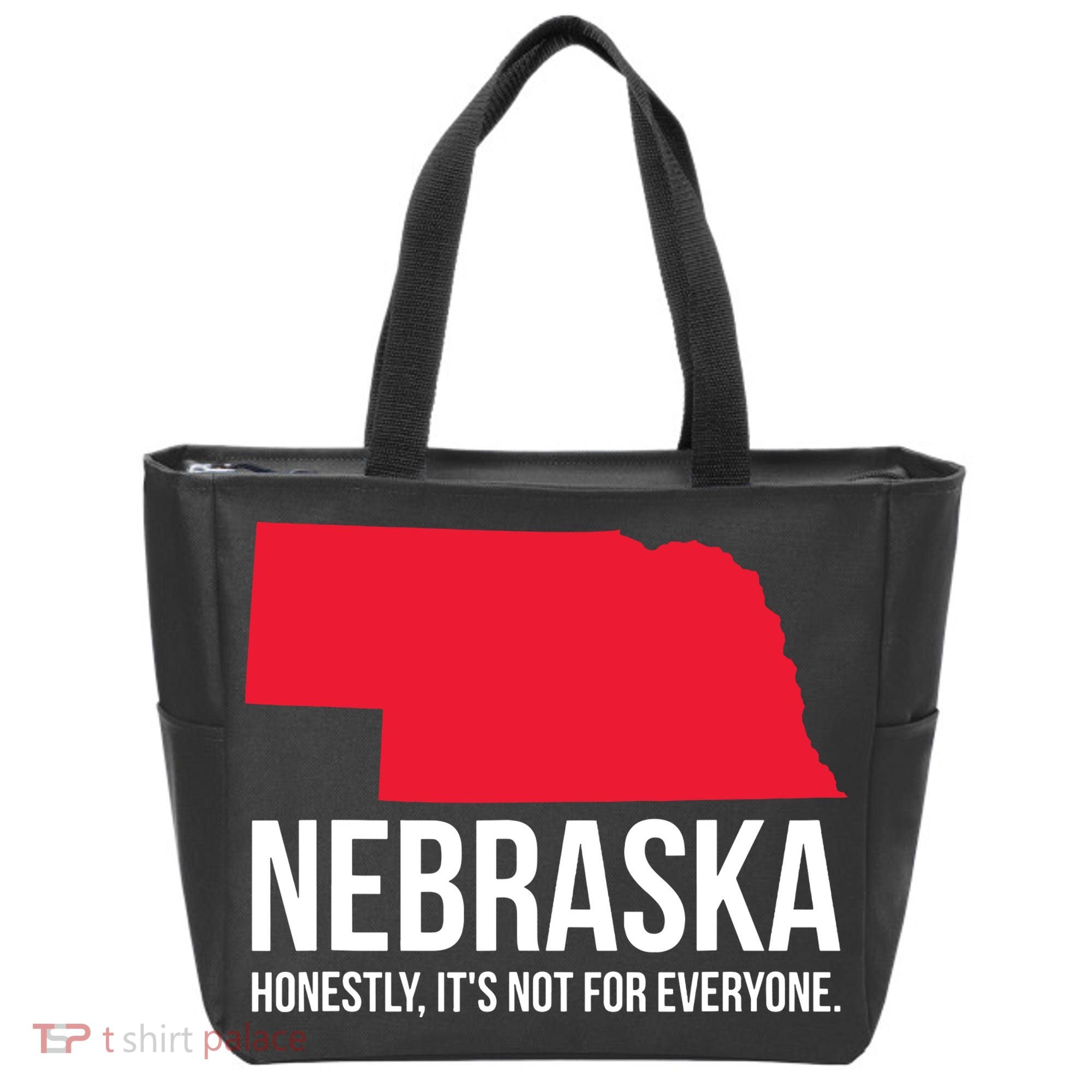 Native Cornhusker State Funny I Love Nebraska Tote Bag