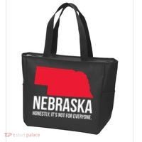 Native Cornhusker State Funny I Love Nebraska Tote Bag thumb 3