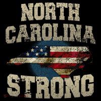North Carolina Strong With Nc State And Usa Flag Overlay Coffee Mug thumb 5