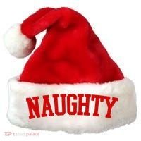 Naughty Christmas Santa Santa Hat thumb 0