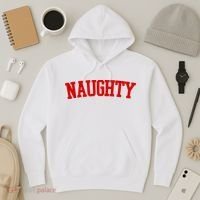Naughty Christmas Santa Hoodie thumb 3