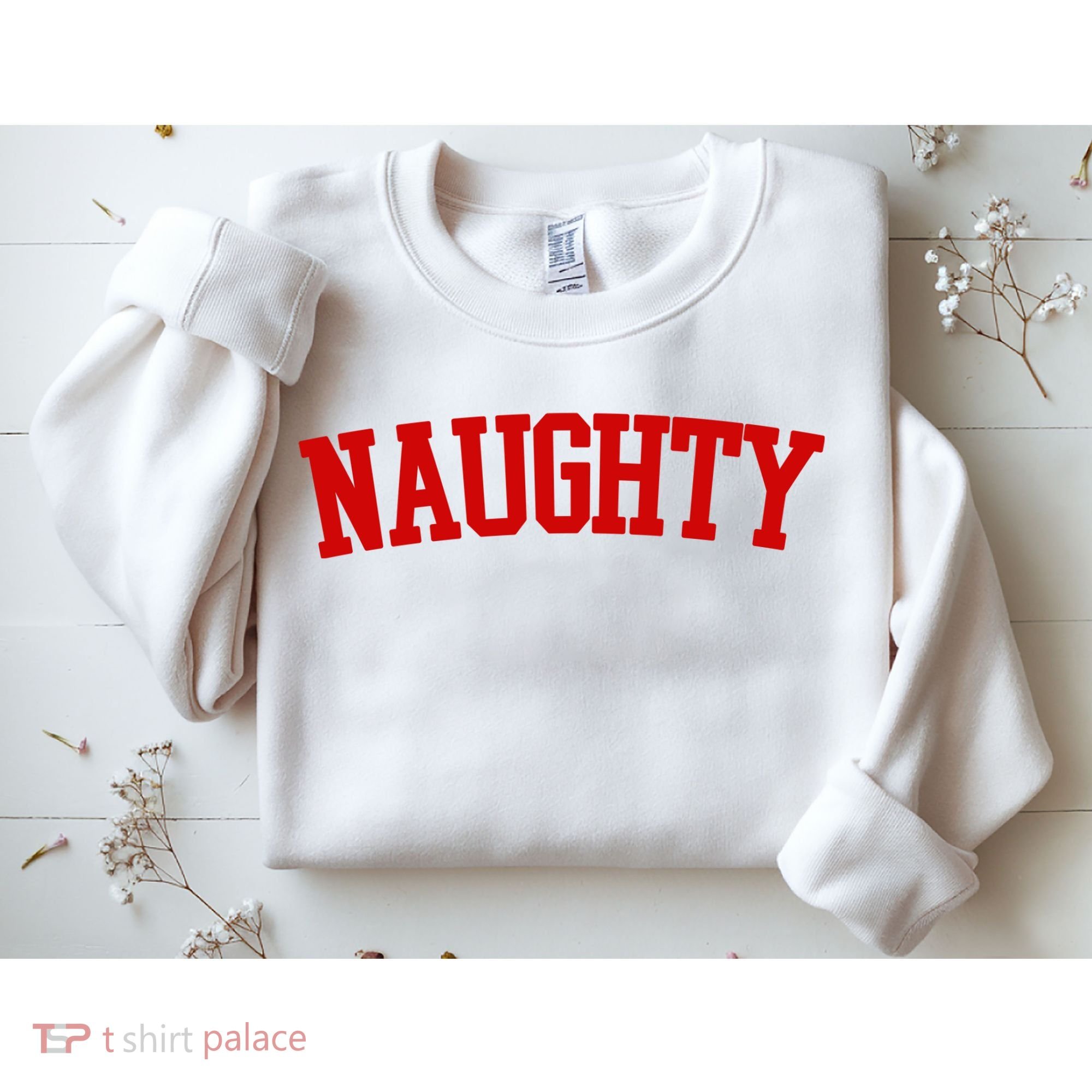 Naughty Christmas Santa Sweatshirt